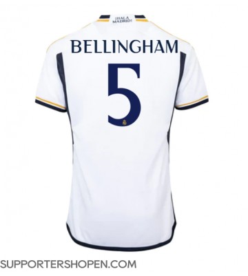 Real Madrid Jude Bellingham #5 Hemma Matchtröja 2023-24 Kortärmad